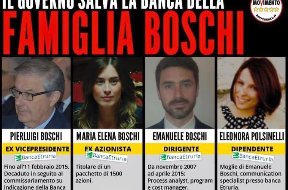Affaire Boschi, la cognata ciociara sotto i riflettori