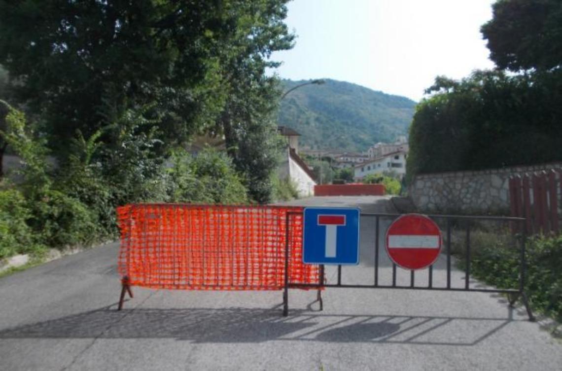 Frana via Fermi: presto gli interventi di messa in sicurezza