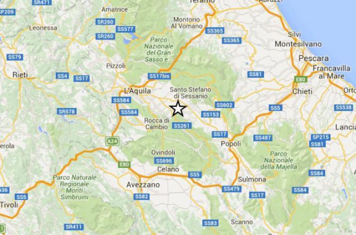 Terremoto nell'Aquilano: due scosse in otto ore. Torna la grande paura