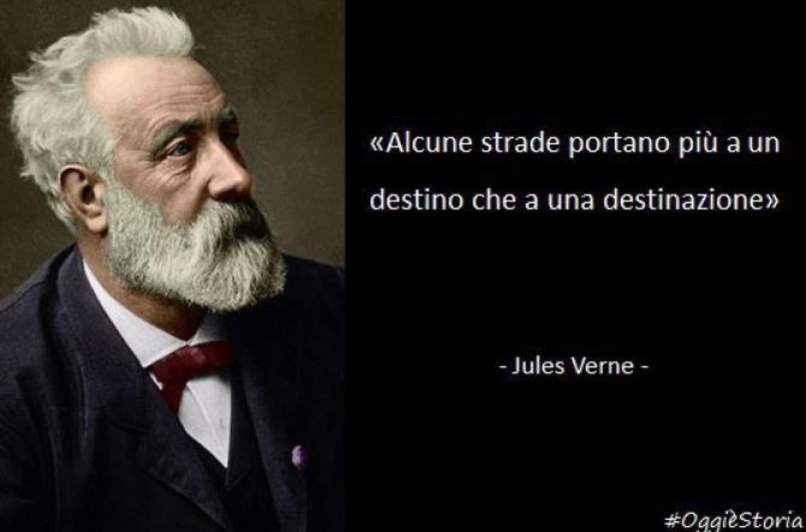 8 febbraio: nasce Jules Verne, celebre scrittore francese, autore di memorabili romanzi d'avventura