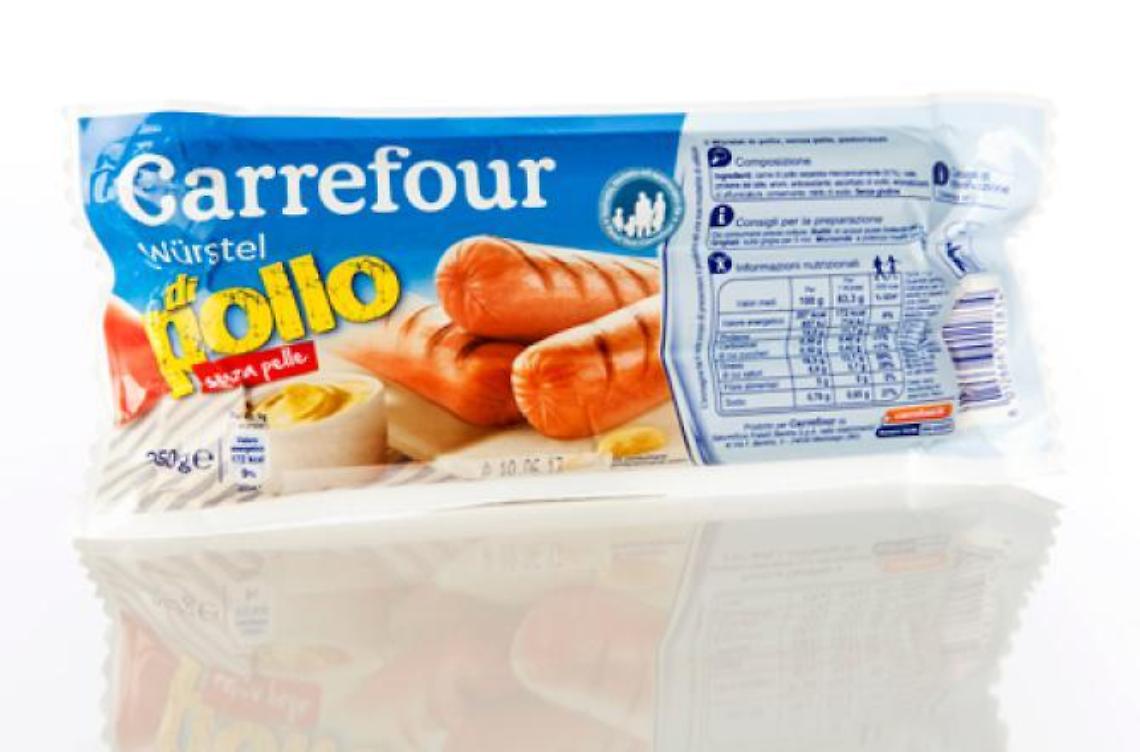 Tracce di alluminio nei Wurstel. Carrefour ritira i prodotti dagli scaffali