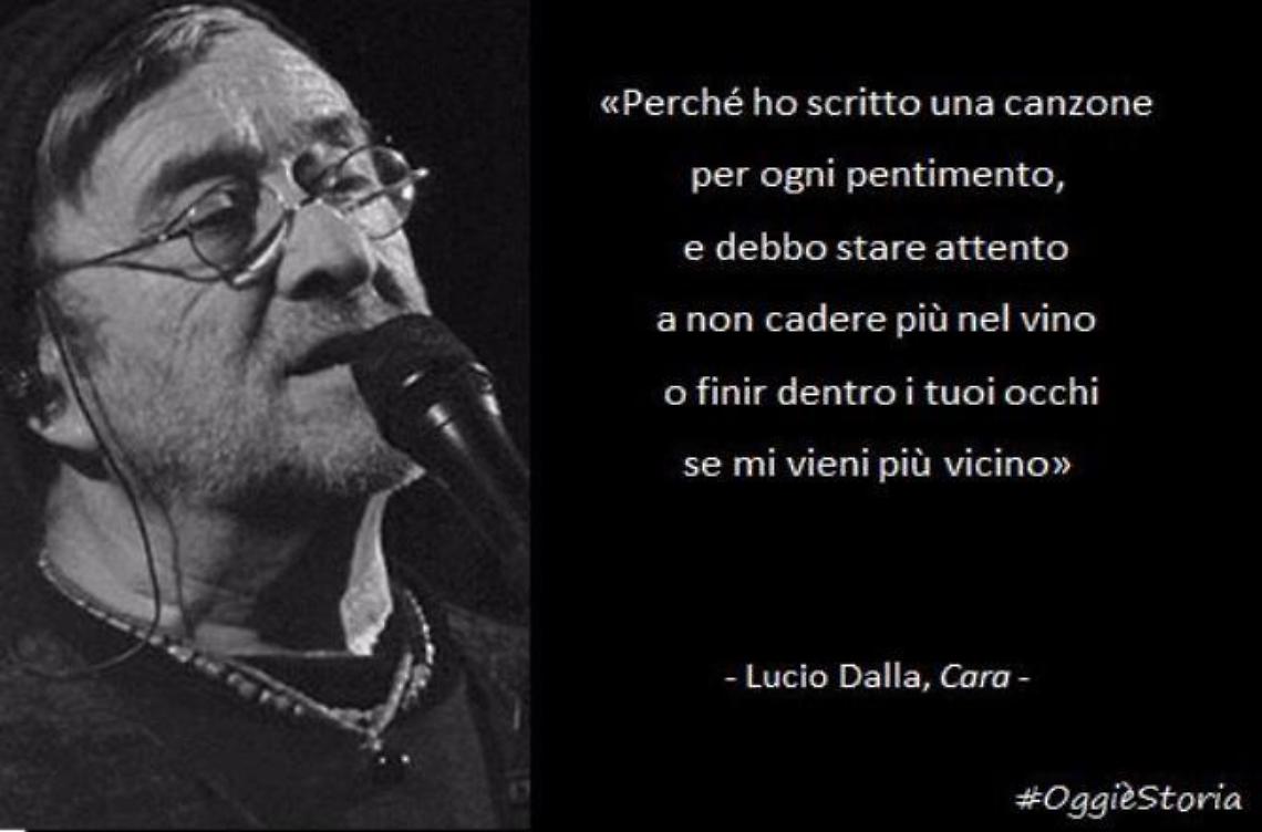 4 marzo: nasce Lucio Dalla, e con lui la voce di un indimenticabile cantautore 