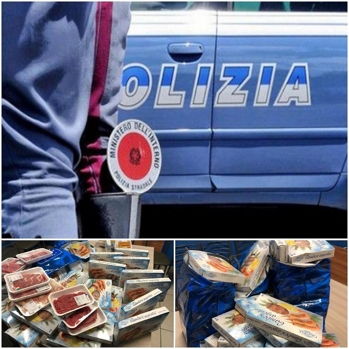 In viaggio sull'A1 con prodotti alimentari rubati: ladro denunciato