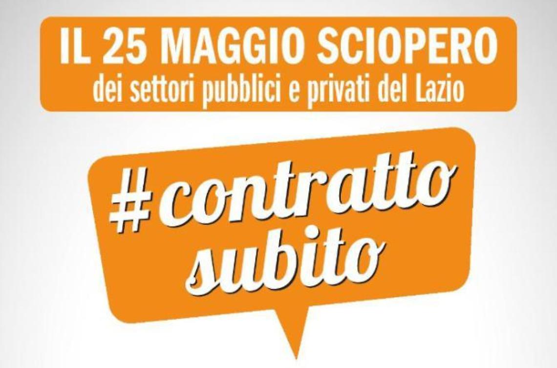 Sciopero servizi pubblici 25 Maggio