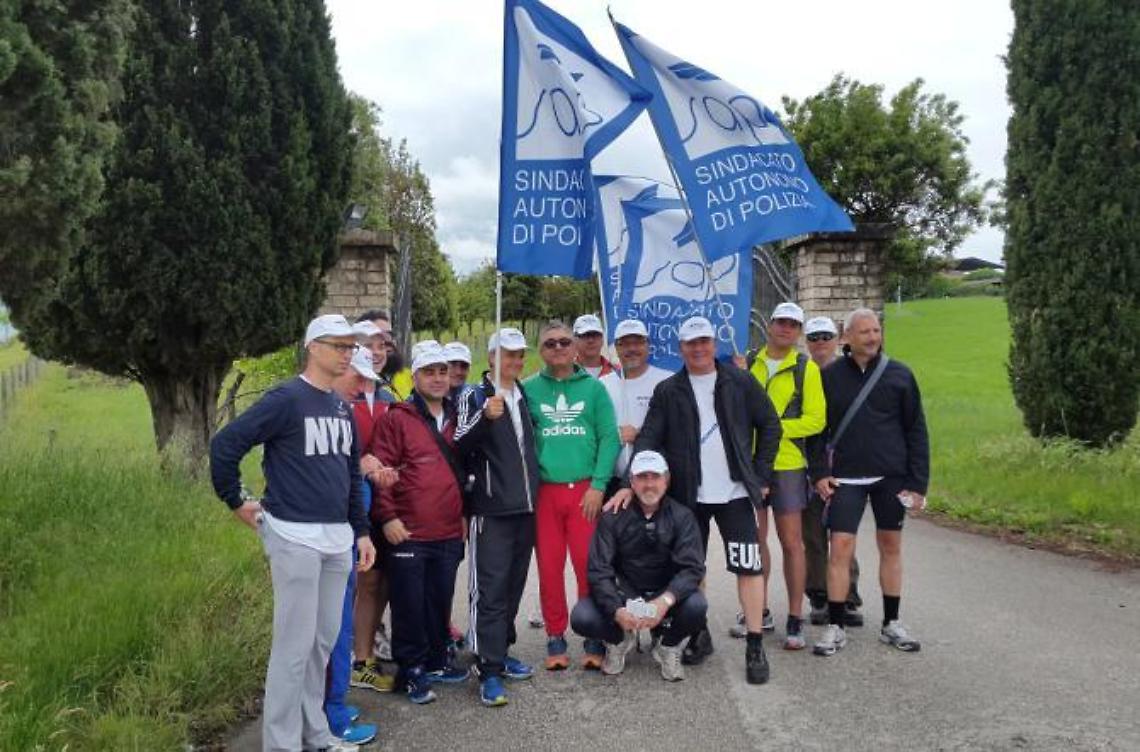 Pellegrini della Polizia di Stato sulle strade ciociare