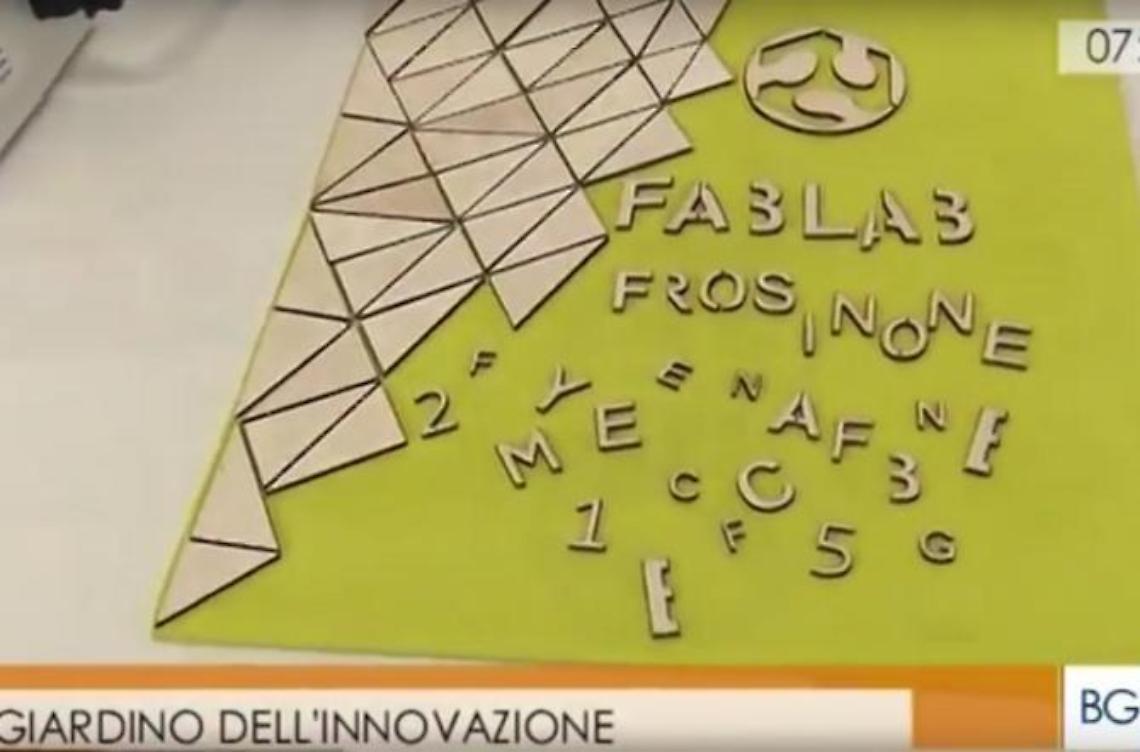 Il FabLab Frosinone protagonista su Rai 3 a "Buongiorno Regione"