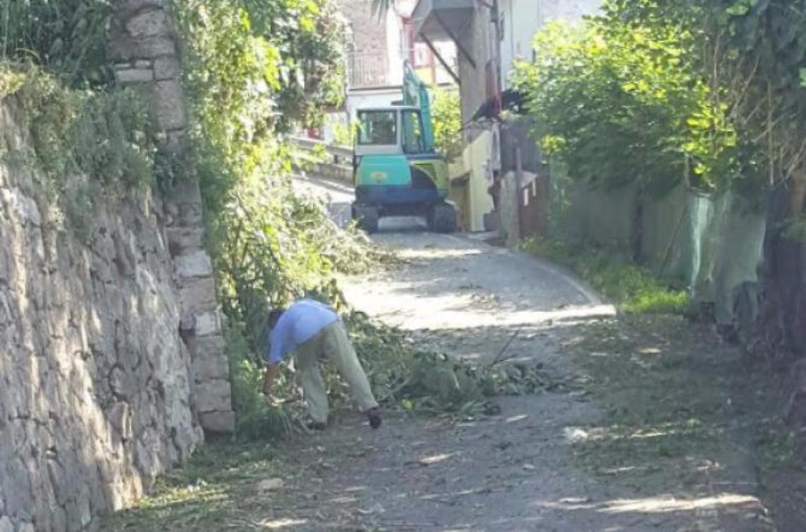 Continuano gli interventi per la manutenzione e il decoro del territorio