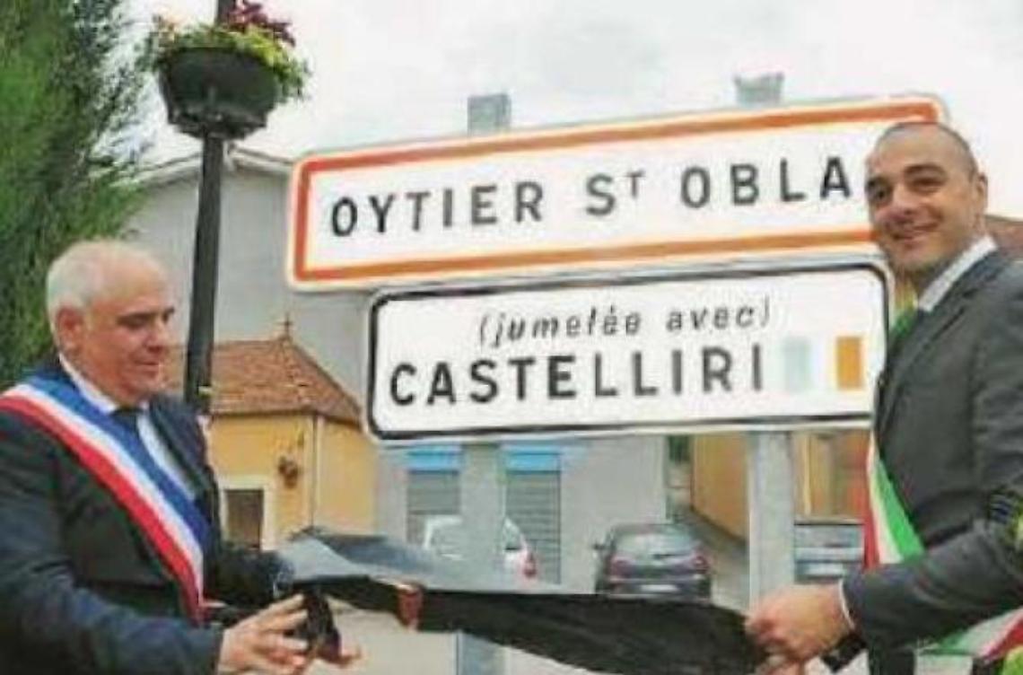 Castelliri-Oytier Saint Oblas: c'è il gemellaggio