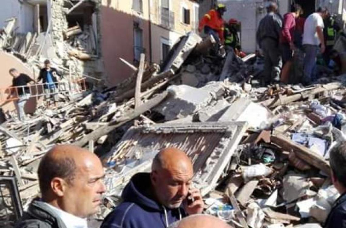 Emergenza Terremoto: anche Zingaretti ad Amatrice per fare il punto della situazione