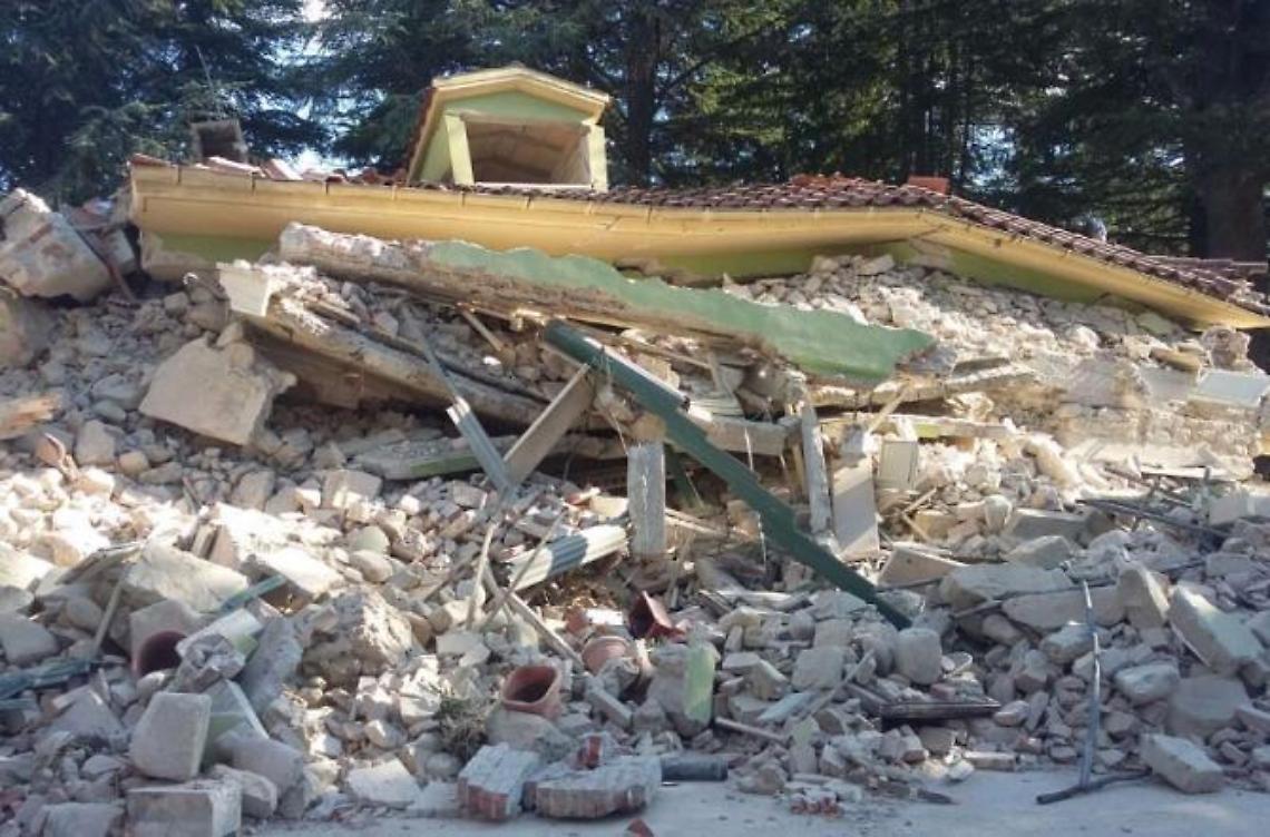 I Vigili del Fuoco di Frosinone al lavoro ad Amatrice