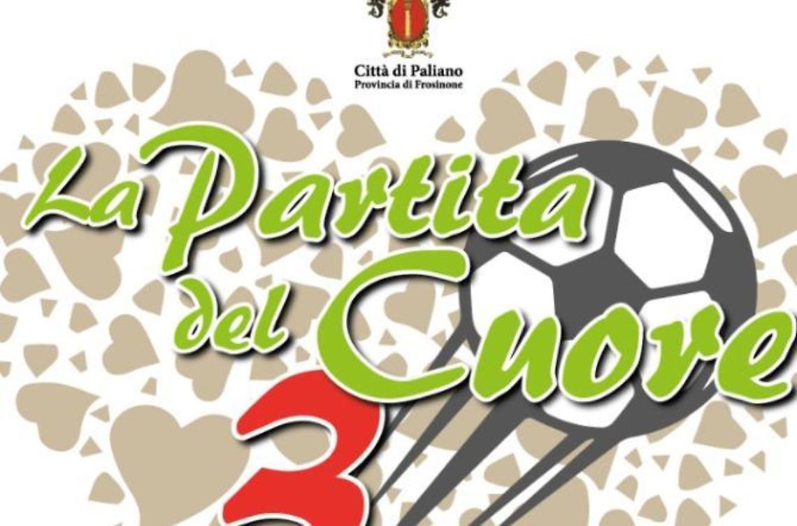 Paliano: sabato tutti in campo per la "Partita del Cuore" 
