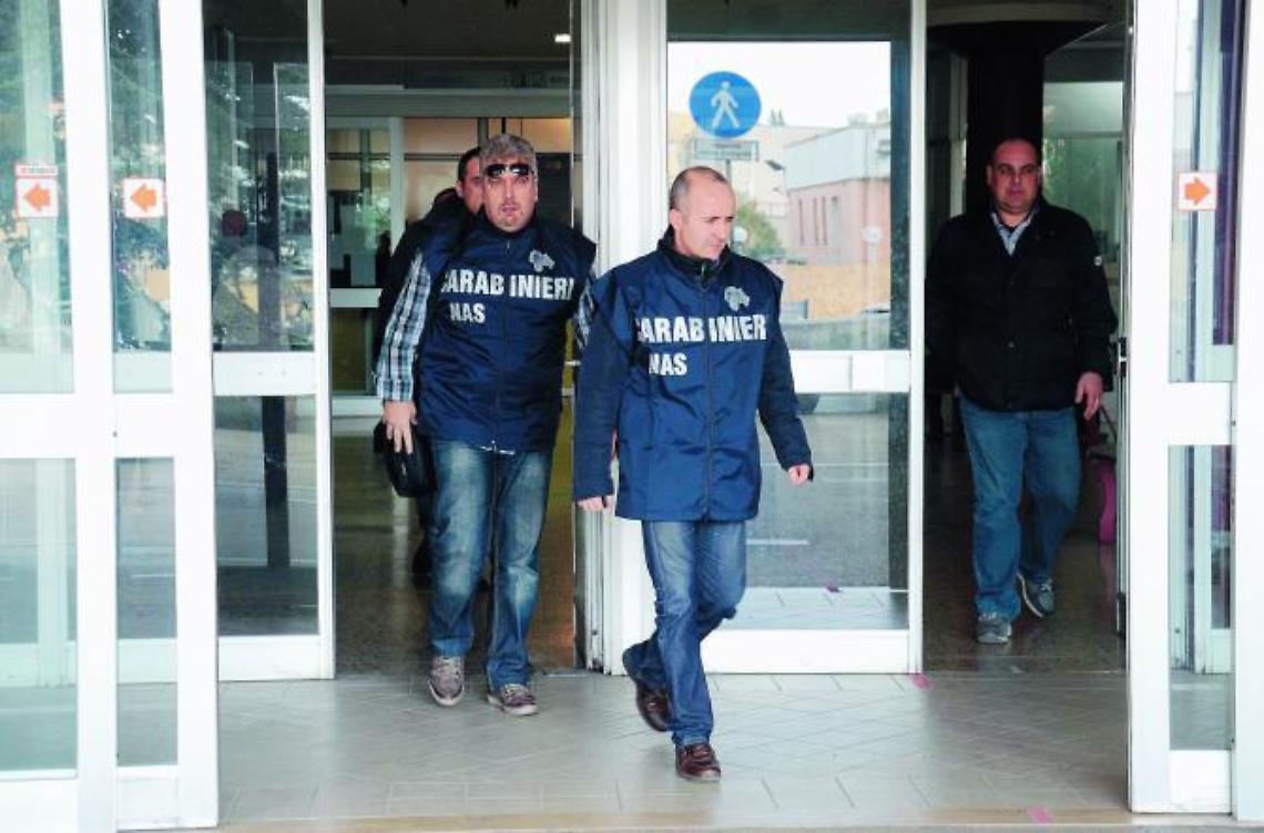 Blitz del Nas alla mensa dell'ospedale