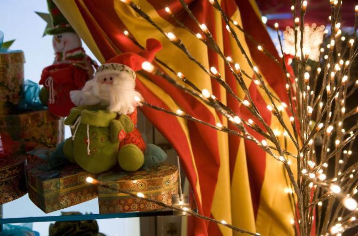 Il mercatino di Natale. E l'atmosfera diventa magica