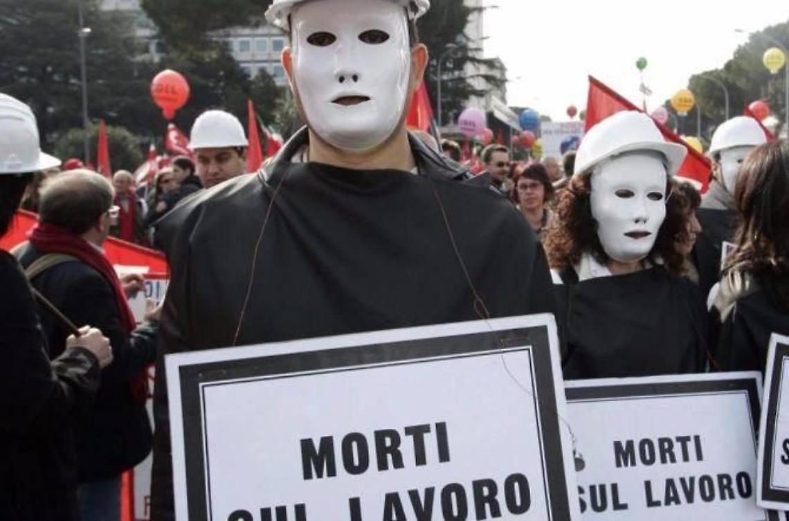 Morti bianche, una lunga scia: Frosinone al secondo posto nel Lazio nel 2016