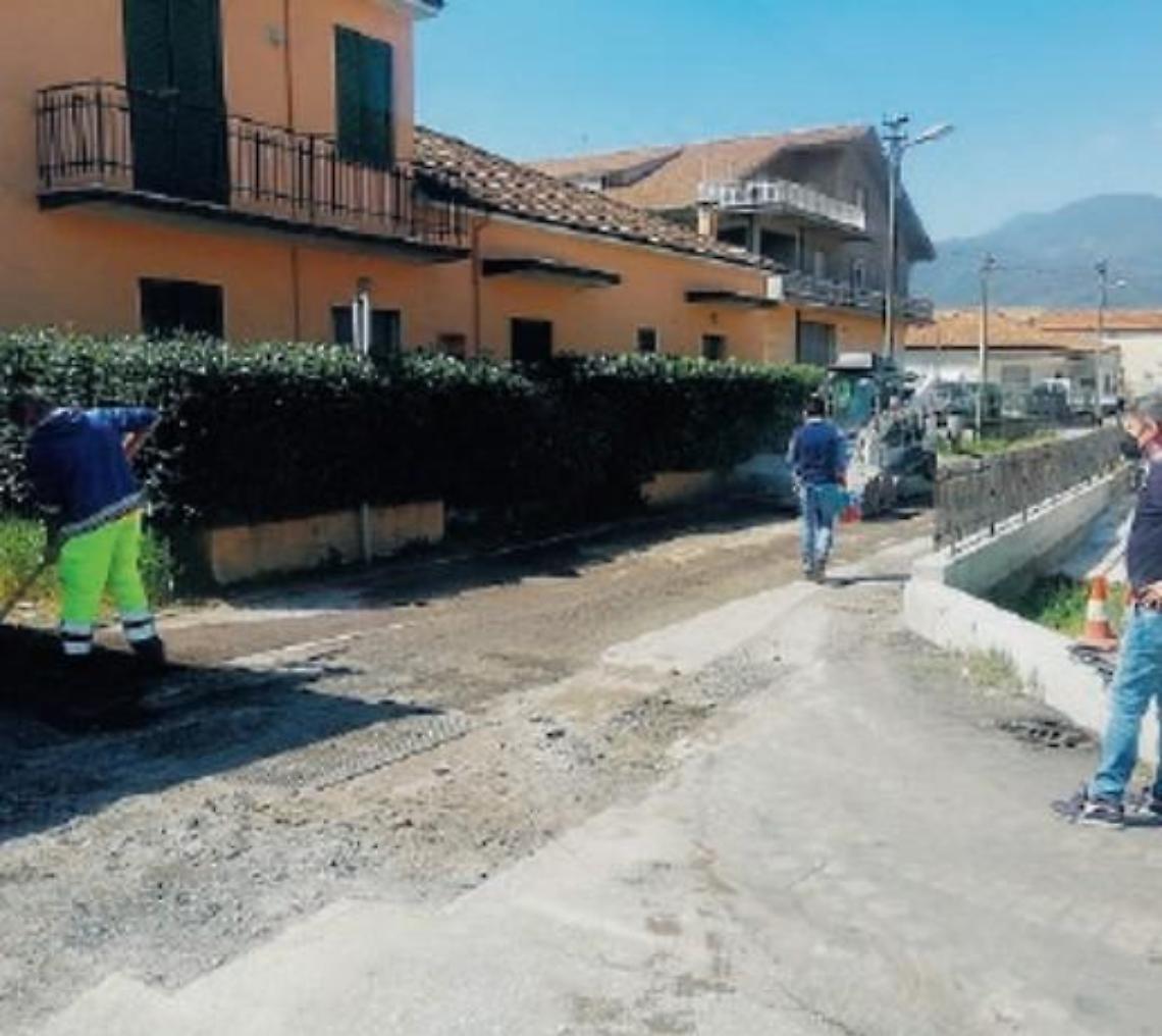 Partiti i lavori in via Cellaro, attesa finita: al via la messa in sicurezza