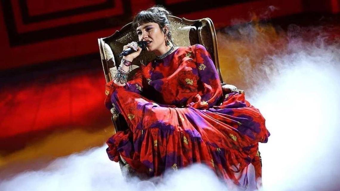 La pontecorvese Giada Curti veste Enula ad “Amici”: l'abito fa impazzire il web
