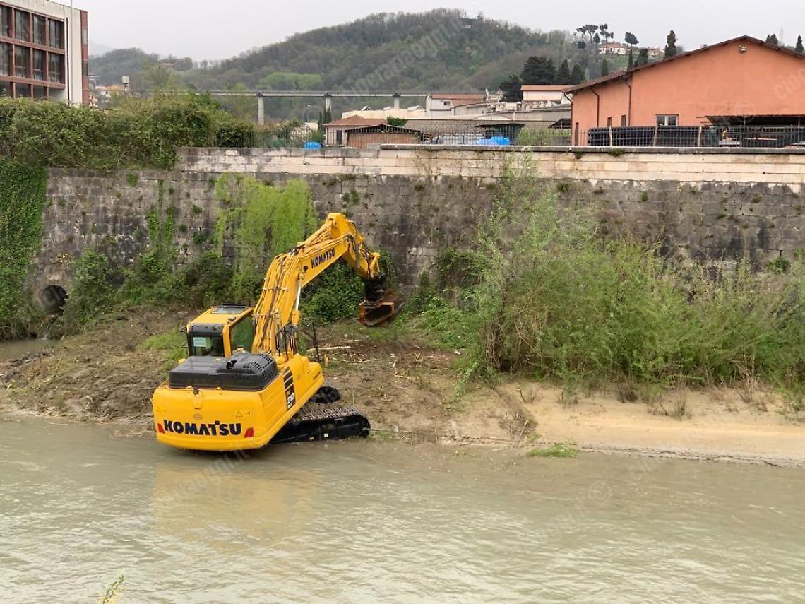 Iniziata la bonifica del tratto cittadino del fiume Liri: intervento atteso da anni