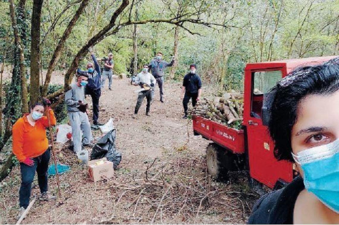 Arpino, i volontari fanno squadra: paesaggio e ambiente ringraziano