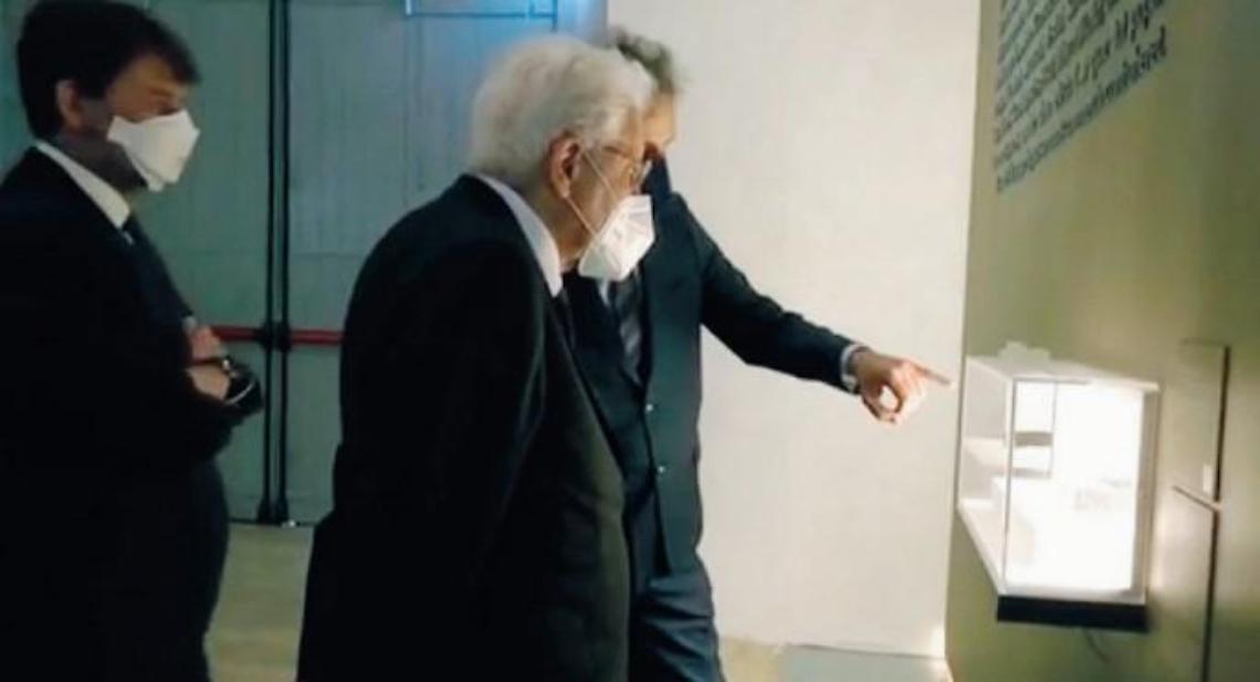 Mattarella e la spada di S. Vittore: esposta alle scuderie del Quirinale