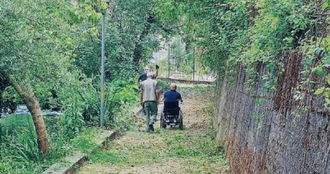 Associazioni in azione al parco del Gari: ripulita una parte del sentiero