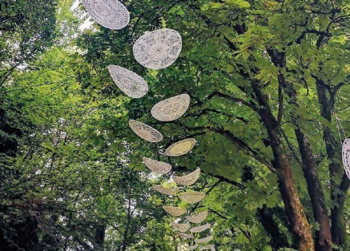 Ceccano, meravigliosa installazione nel parco di Castel Sindici