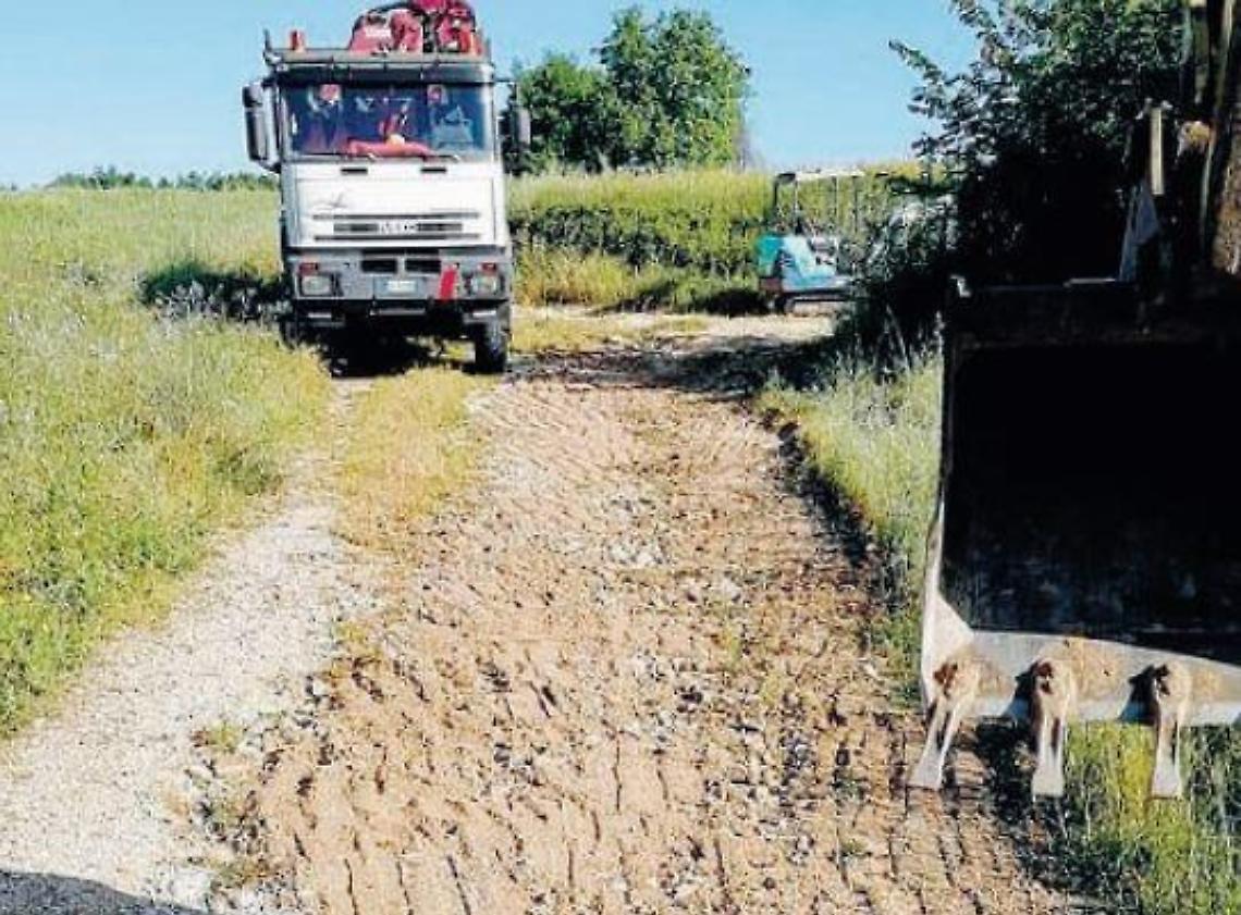 Ripi, lavori di ripristino sulle strade rurali in località San Silvestro