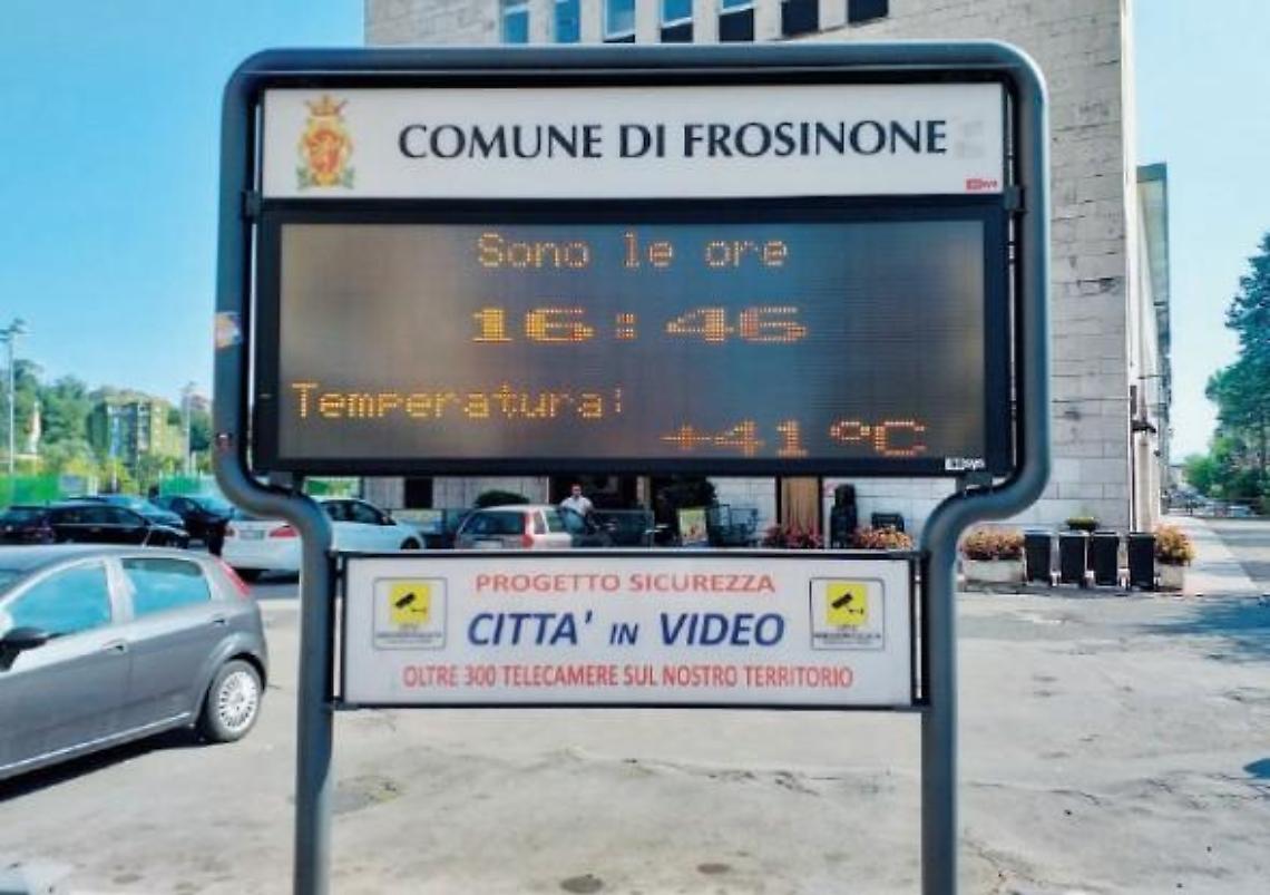 Ondata di calore, capoluogo da bollino rosso: la temperatura percepita arriverà a 37°