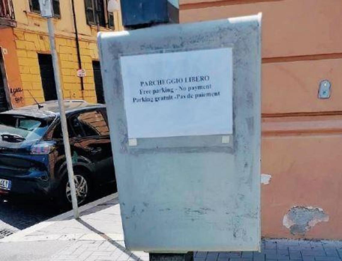 Sora, parcheggio libero in città...ma soltanto per chi lo sa