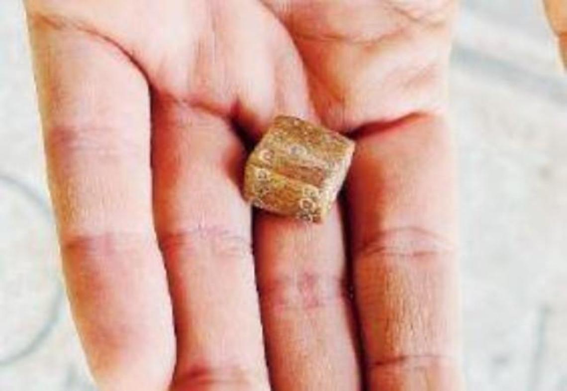 Aquinum, un'altra scoperta: anche alle terme si giocava a dadi