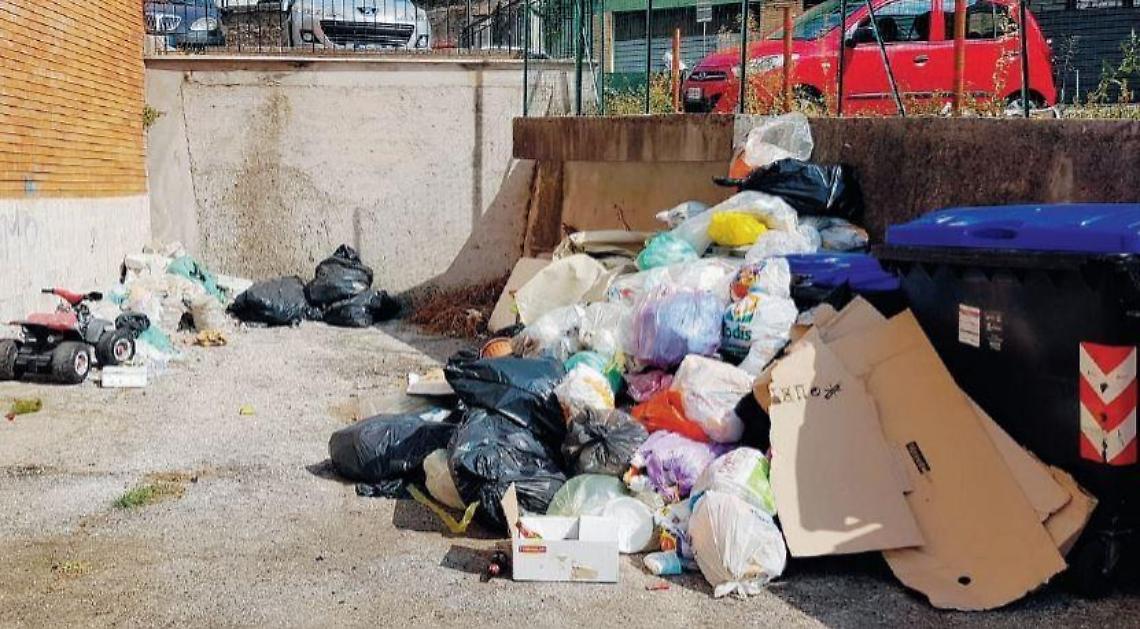 Rifiuti, eternit, puzza e topi: la fotografia del degrado di una palazzina Ater