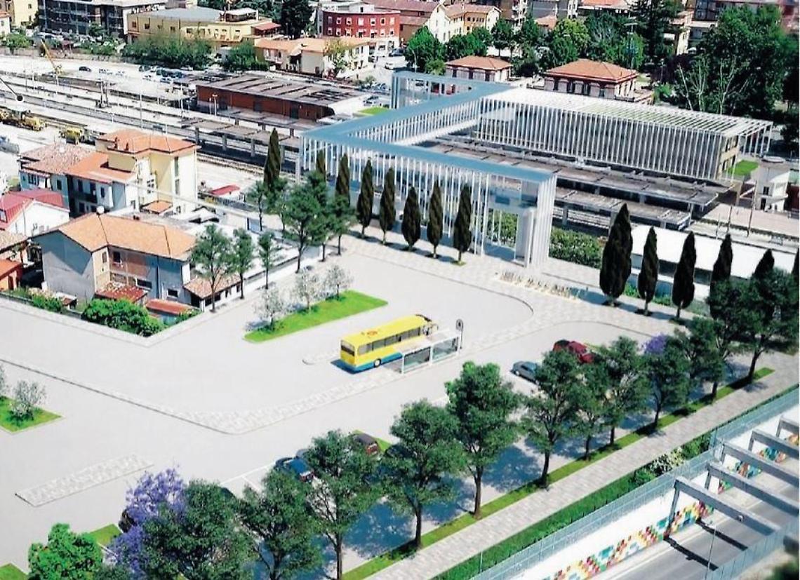 Frosinone, la stazione si rifà il look: dallo Scalo le 'cartoline' del futuro