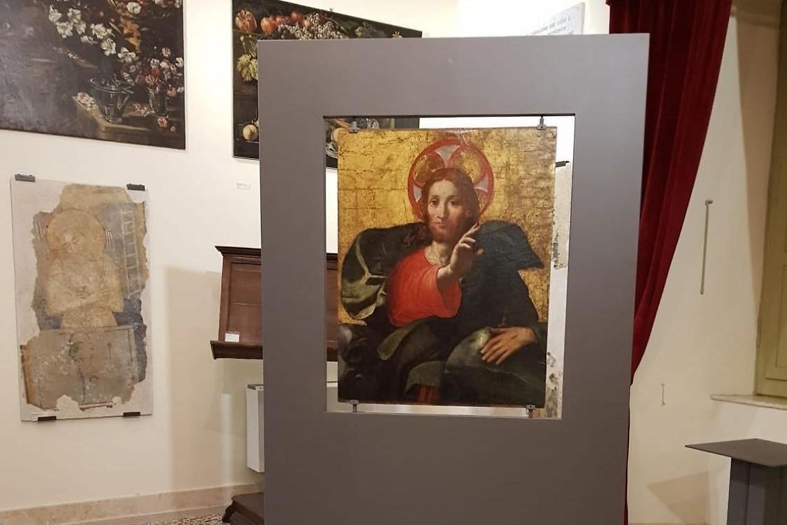 La Tavola del Redentore e dei Santi Giovanni e Paolo nel museo diocesano
