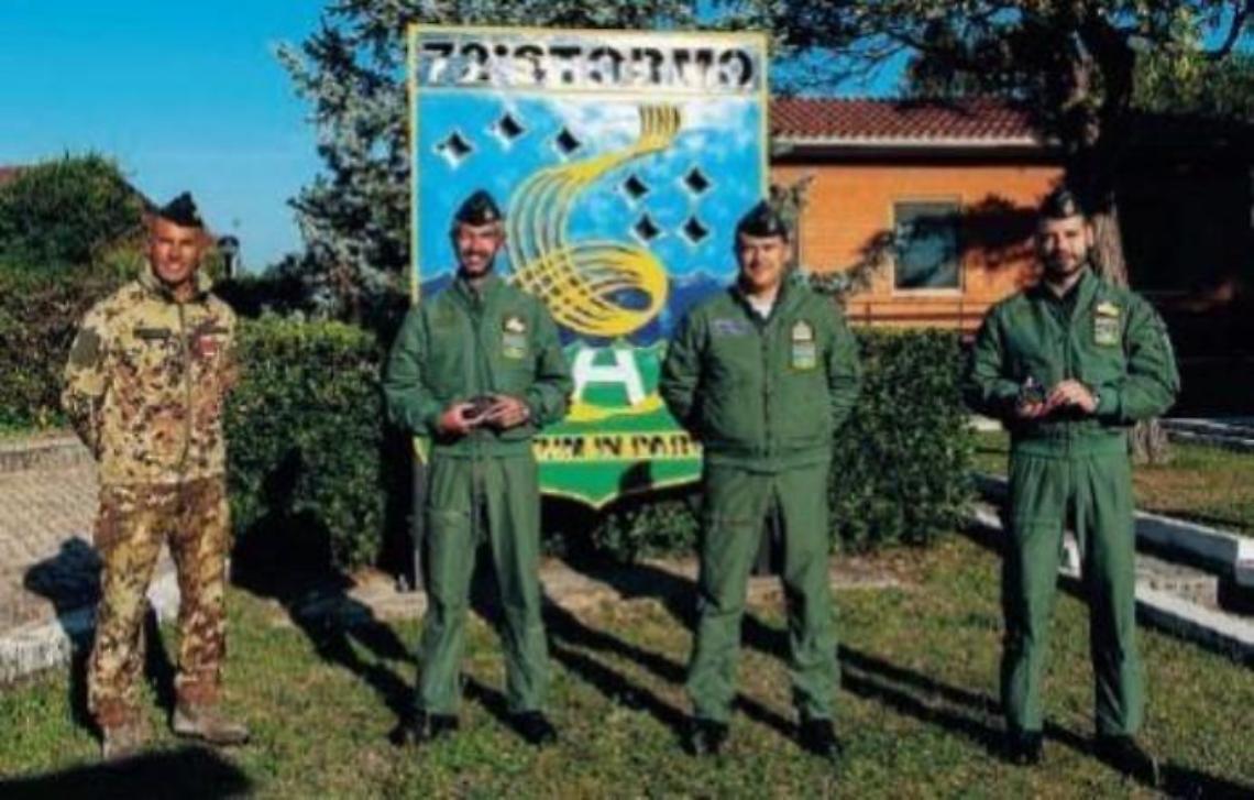 Due nuovi piloti istruttori di elicottero al 72Ã‚º Stormo: la cerimonia