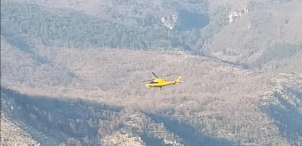 Cade da ulivo, paura per un sessantenne: elitrasportato a Roma