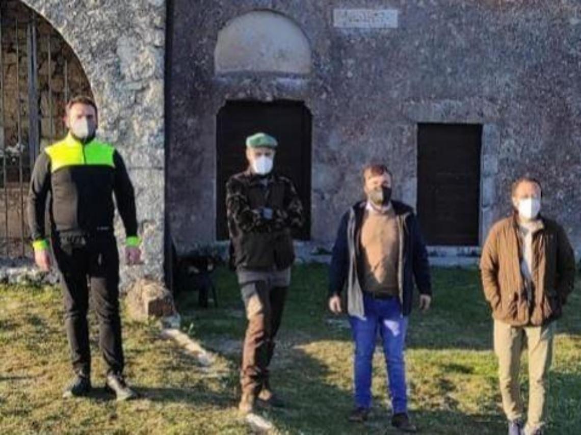 Sopralluogo sul monte Asprano: interventi per mettere in sicurezza il sentiero