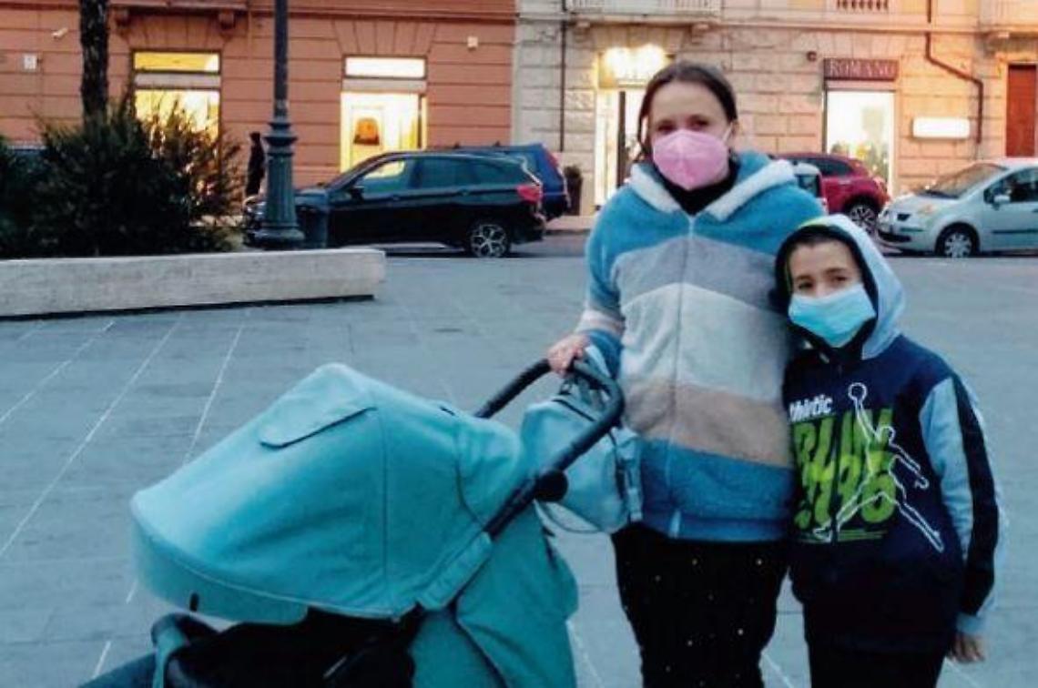 Guerra in Ucraina, l'interminabile viaggio di Hanna: &laquo;Sono a Sora per i miei figli&raquo;