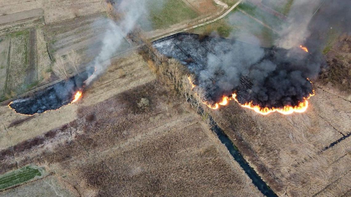 Ancora roghi a Schito-Carpello, la terra continua a bruciare: paura e danni