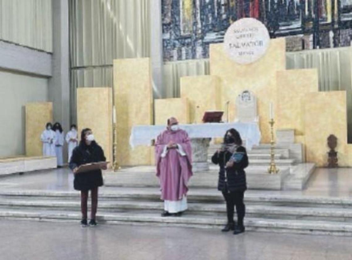 Dono speciale alla concattedrale: un quadro dell'Assunta