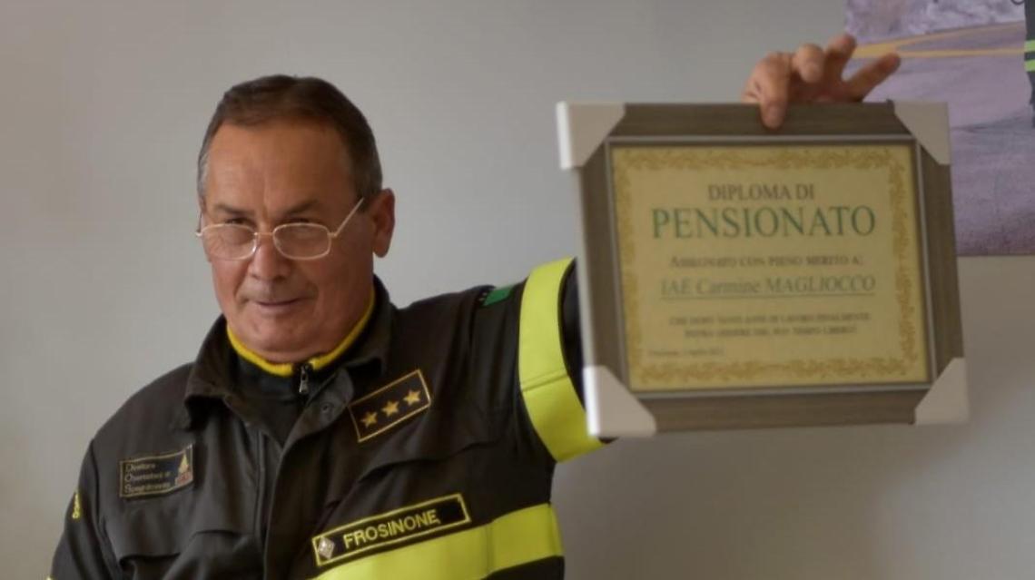 Carmine Magliocco in pensione: la brillante carriera dell'ispettore dei Vigili del fuoco