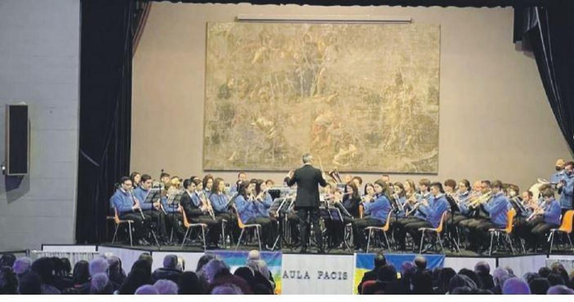Guerra in Ucraina, un concerto per la pace. Sold out all'aula Pacis