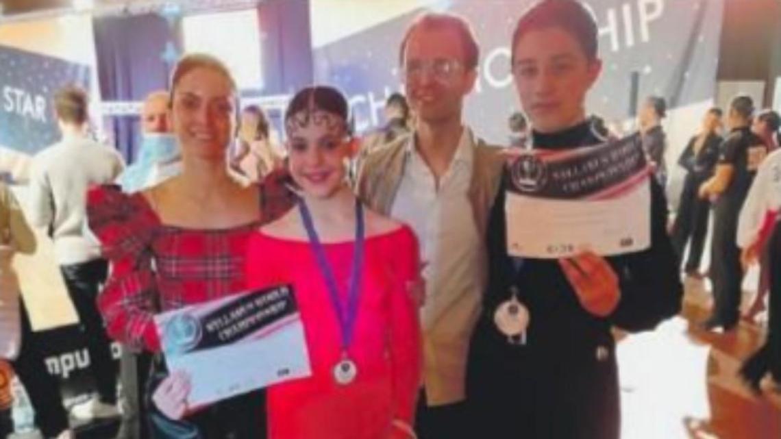 Medaglia d'argento per i ballerini Gabriele Arci e Nicole Serafini