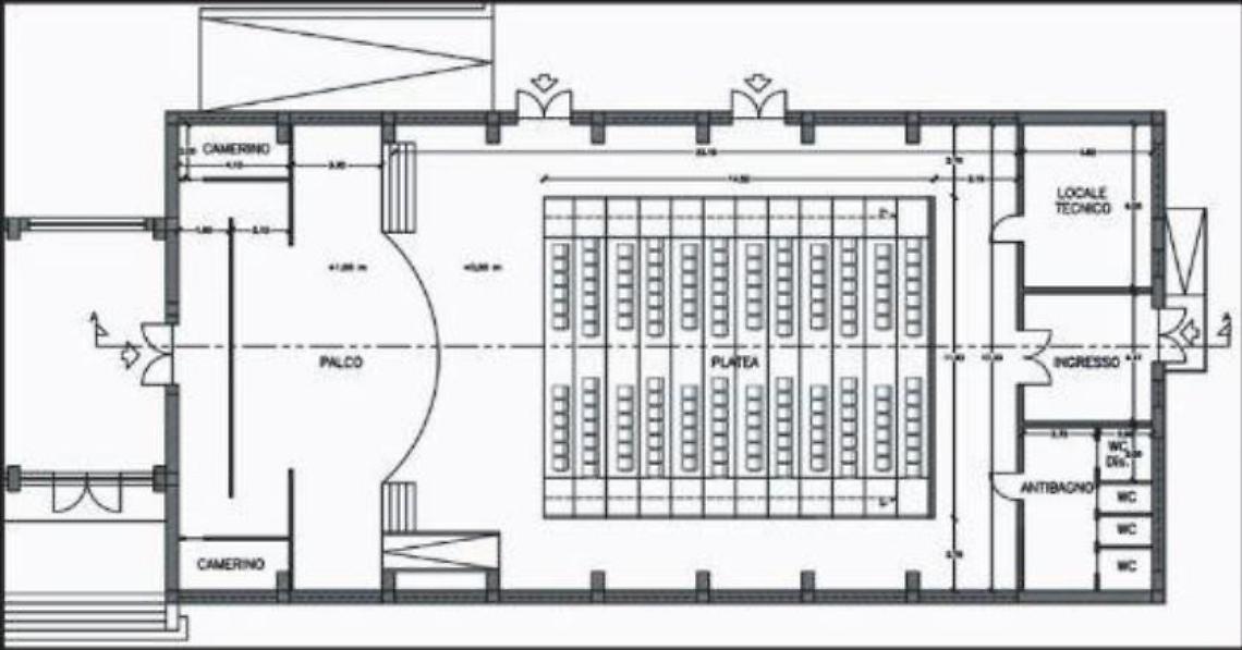 Riqualificazione auditorium Colapietro: partita la gara d'appalto