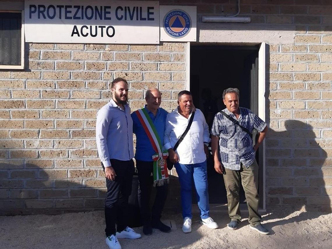 Protezione civile: inaugurata la nuova sede dei volontari