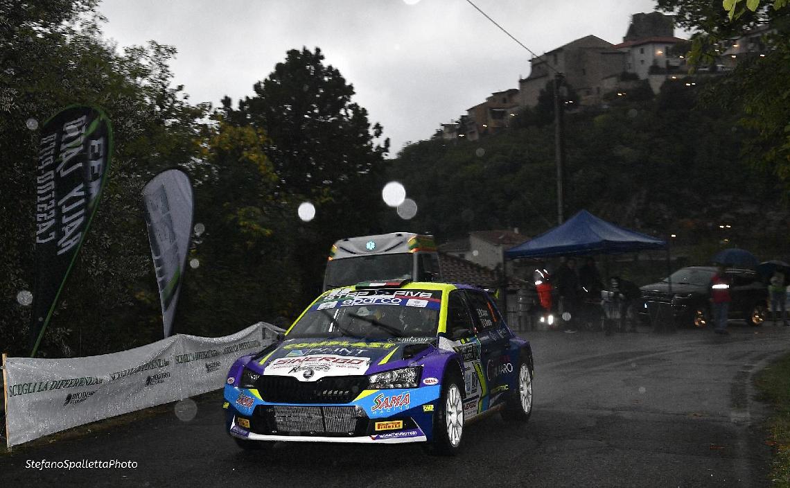In corso il Rally Lazio, dopo la prima giornata in testa Signor e Bonato
