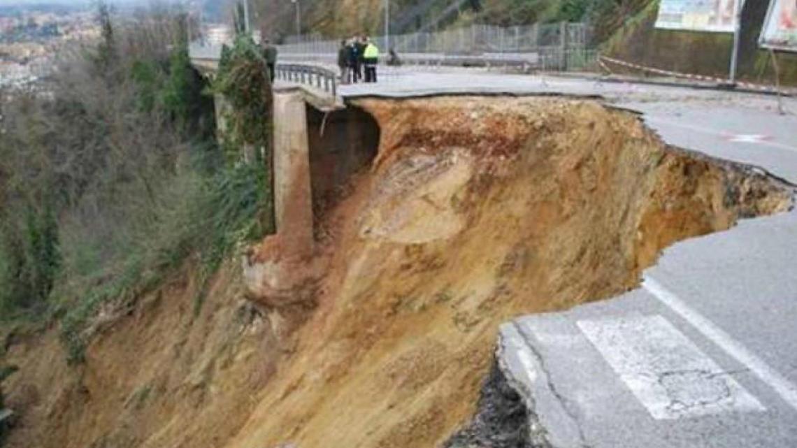Dissesto idrogeologico, sono 34.000 i ciociari in aree a rischio frana