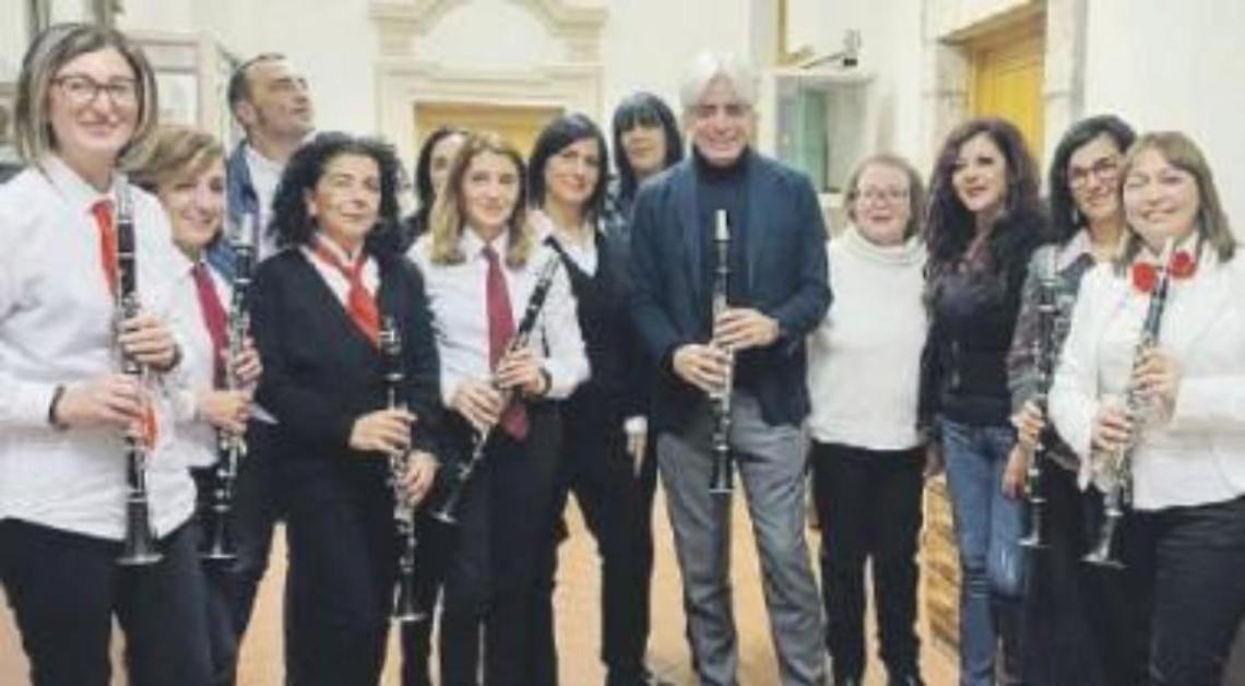 Raduno della banda cittadina a distanza di quarant'anni