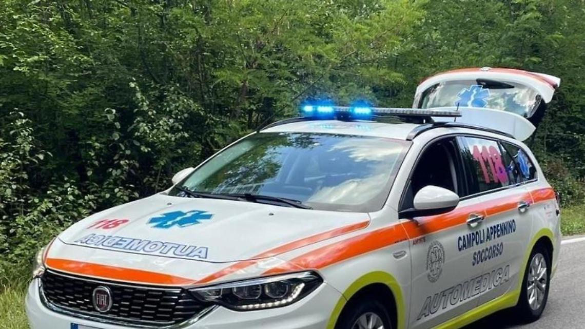Incidente sulla strada per Forca D'Acero. Due i feriti
