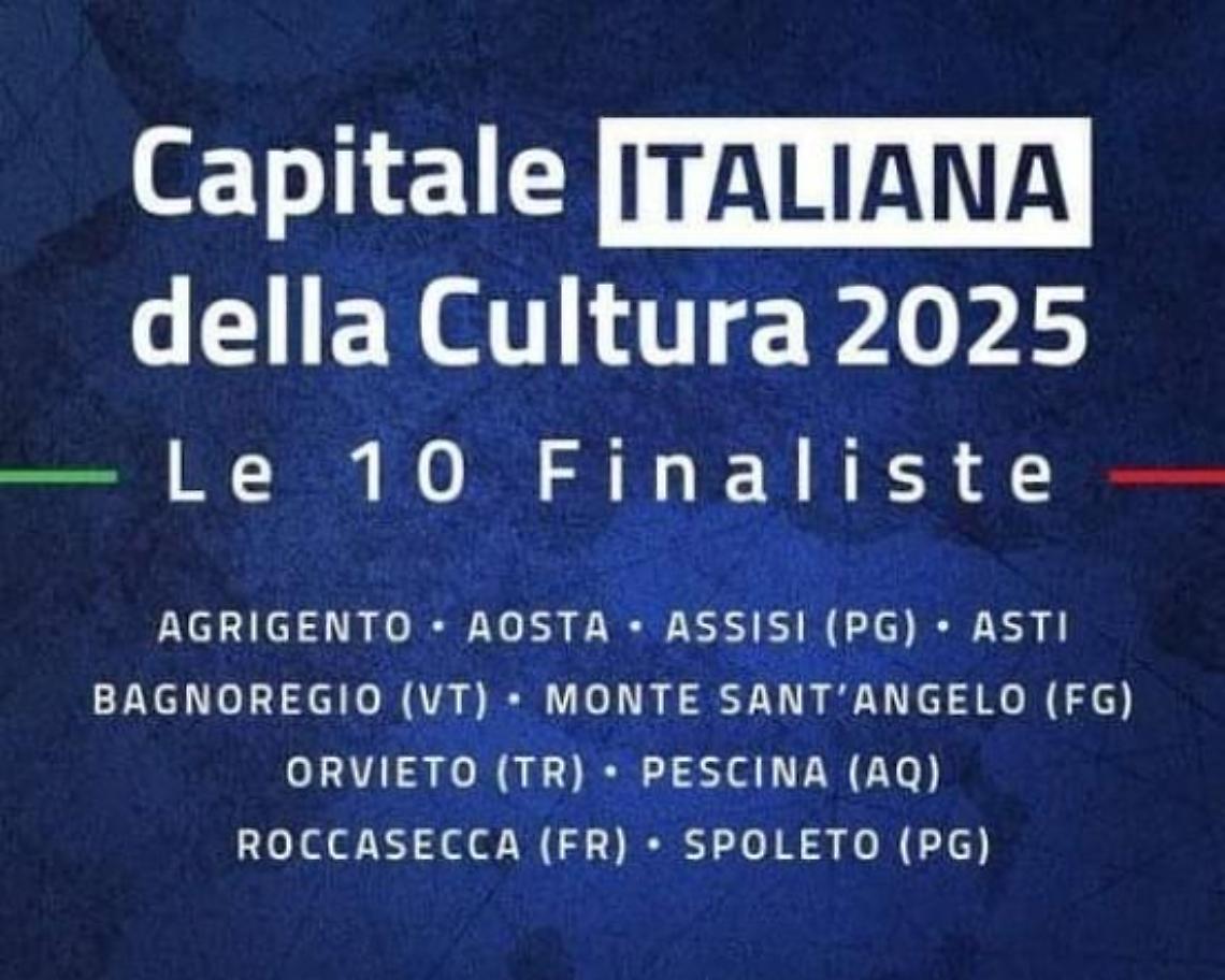 Capitale Italiana della cultura 2025. Roccasecca arriva in finale