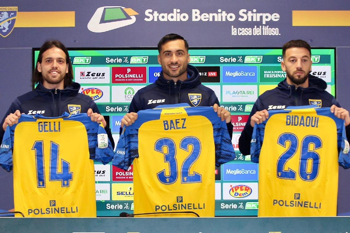 Serie B, Baez, Bidaoui e Gelli: «Siamo pronti per dare il nostro contributo»