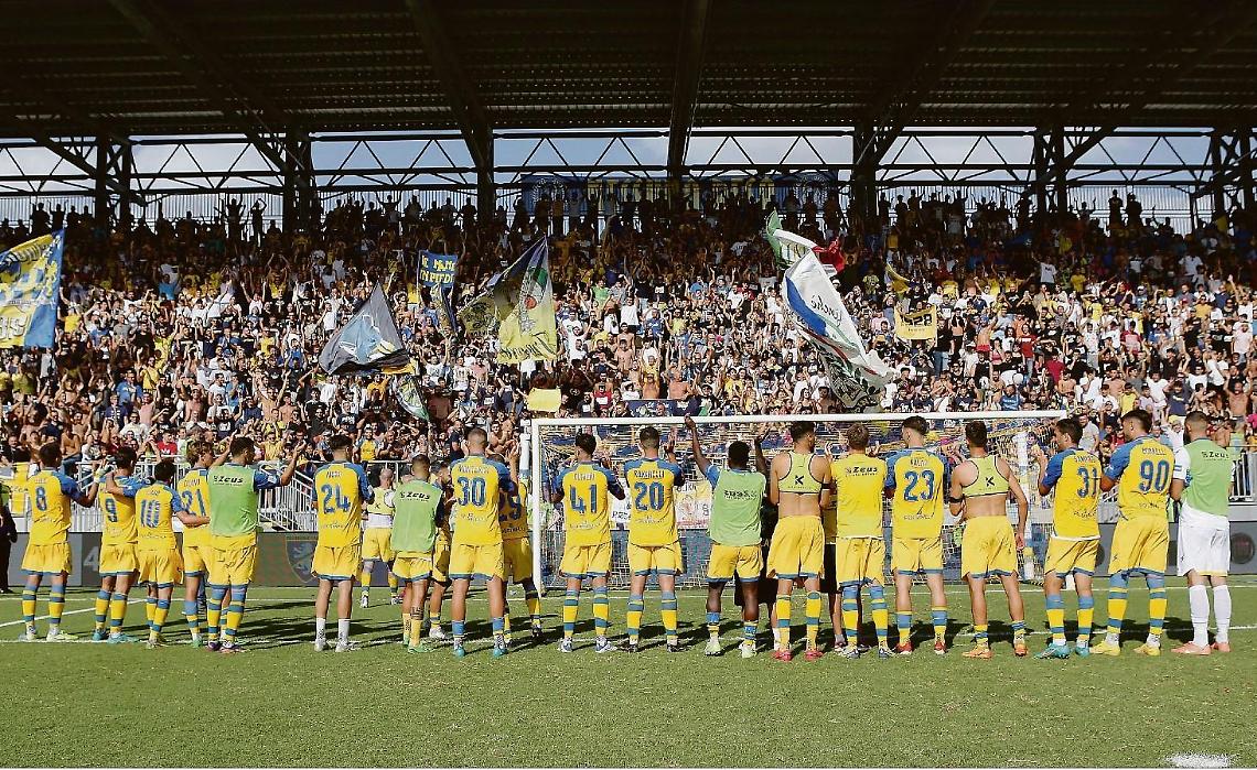 Frosinone Calcio, ciociari in vantaggio nelle sfide con i lagunari